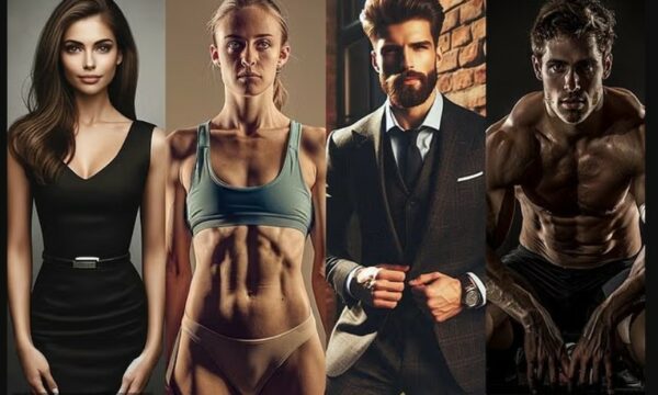 Trupi ideal sipas inteligjencës artificiale: Si duket burri dhe gruaja perfekte – a jeni dakord?