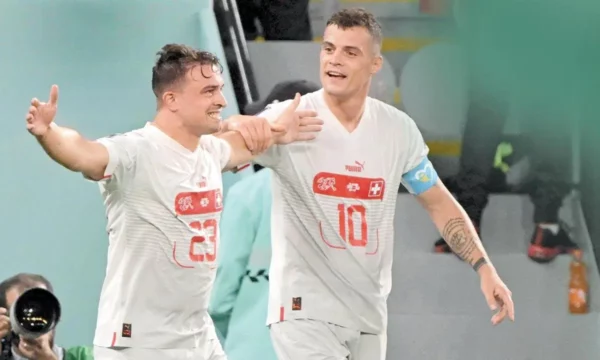 Xhaka e Shaqiri të nominuar për çmimet e më të mirëve në Zvicër