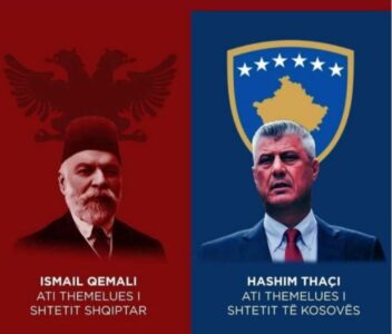 Urimi i veçantë i Endrit Thaçit, Ismail Qemalin e Hashim Thaçin i vendos krah për krah